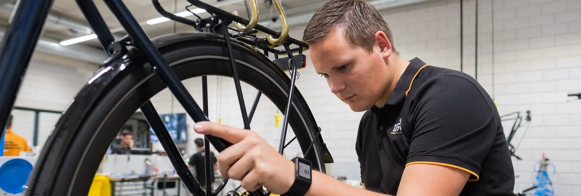 Omscholing naar fietstechnicus