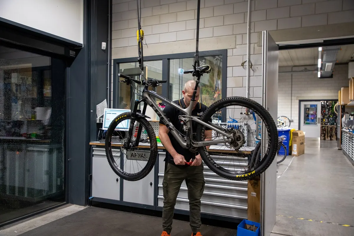 André, technisch specialist bij 12GO Biking